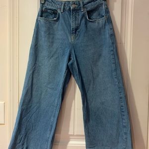Topshop wide leg jeans